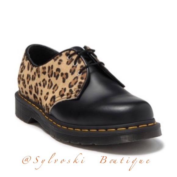 🔥 Dr. Martens 1461 LEOPARD OXFORDS - Picture 2 of 6